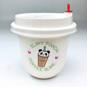 Vanilla Bean Frappuccino Butter Slime - Slimy Panda Slime Shop