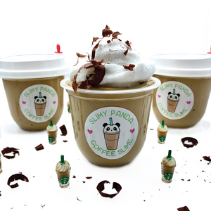 Mocha Frappuccino Butter Slime - Slimy Panda Slime Shop