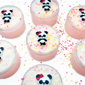 Panda Party Micro Floam Slime - Slimy Panda Slime Shop