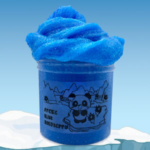 Arctic Blue Raspberry Freeze Slime - Slimy Panda Slime Shop