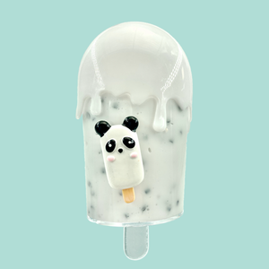 Panda Pop Glossy Bingsu Slime - slimy panda slime shop