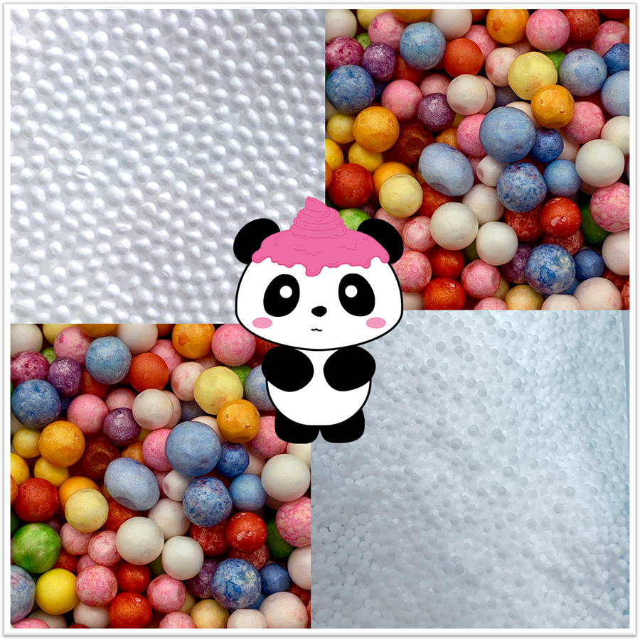 450 G Per Bag 2mm Assorted Mini Beads Faux Candy Beads For Slime